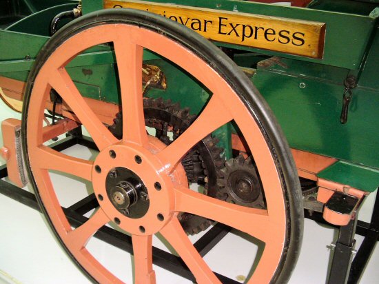 Detail of the Craigievar Express