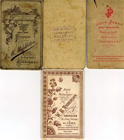 A selection of Photograph Backpieces