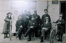 Postie Lawson at Whitehouse Post Office