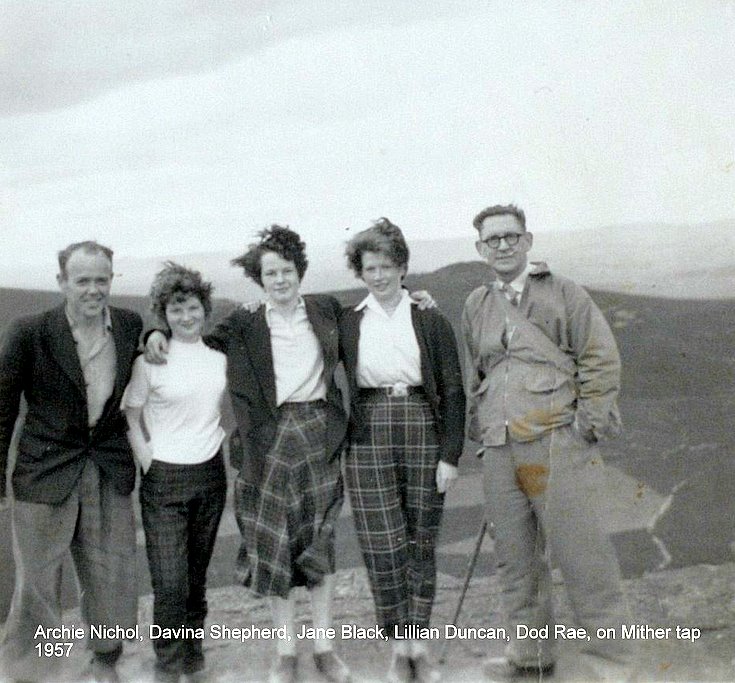 Friends on Bennachie