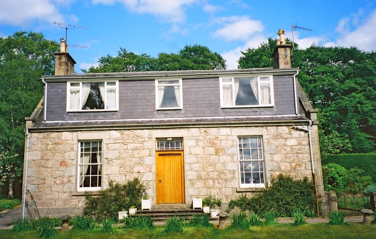 Former United Free Church Manse at Keig