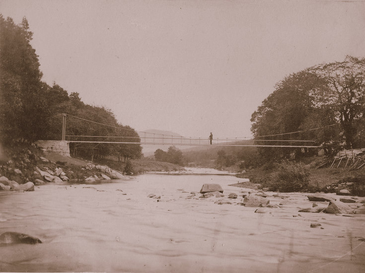 Craigpot Suspension Bridge, Keig