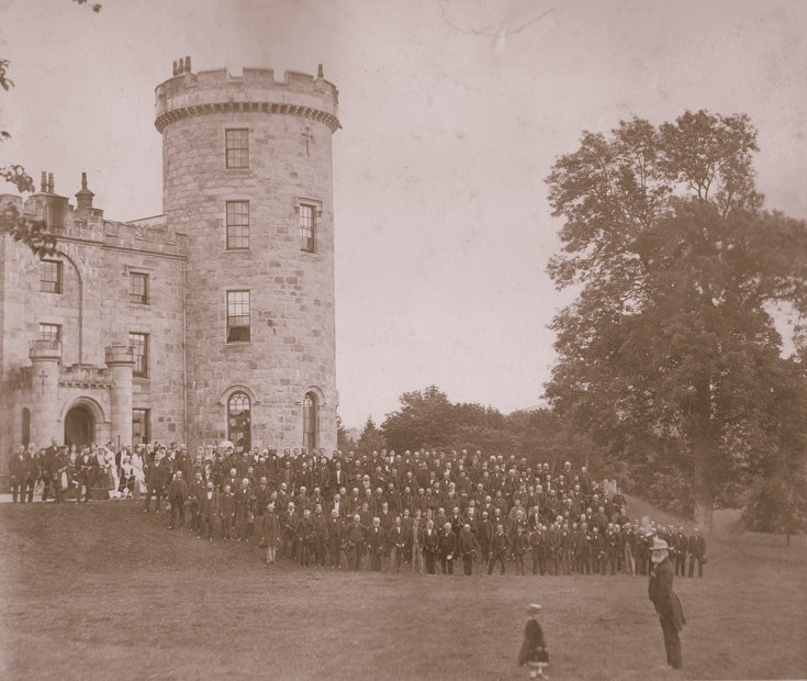 Estate Tenants and Family at Castle Forbes