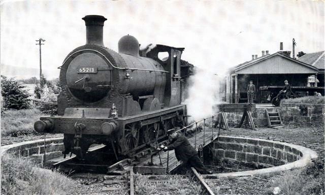 Alford Good Engine on Turntable at Alford