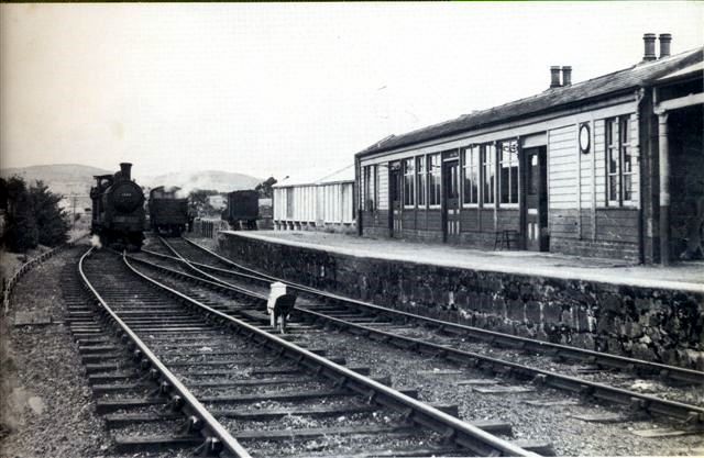 Alford Goods Train arriving at Alford Station