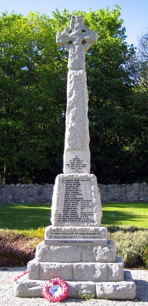 War Memorial at Keig Kirk