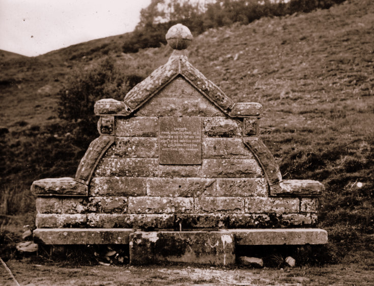 Monument in the Cabrach