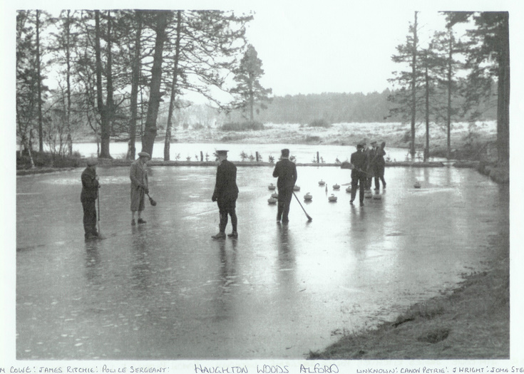 Curling at Haughton Woods, Alford