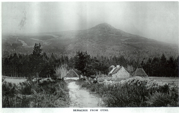 Oxencraig on Bennachie from Oyne