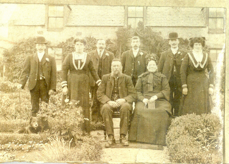 Ellis Family at Wark Farm, Cushnie