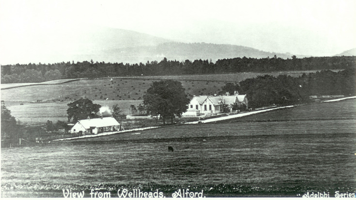 Alford to Aberdeen Road from Wellheads