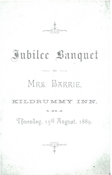 Jubilee Banquet