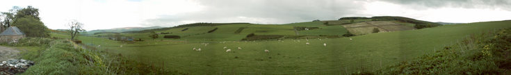 Panorama from West Eninteer looking east and south