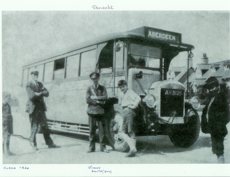 Aberdeen Bus at Dunecht