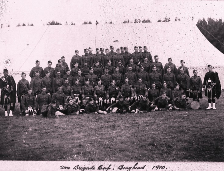 Brigade Camp at Burghead