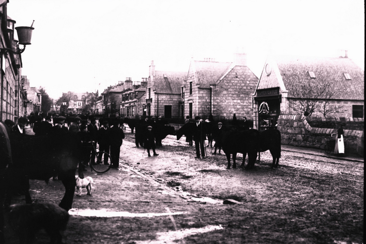 Alford Main Street on a market day