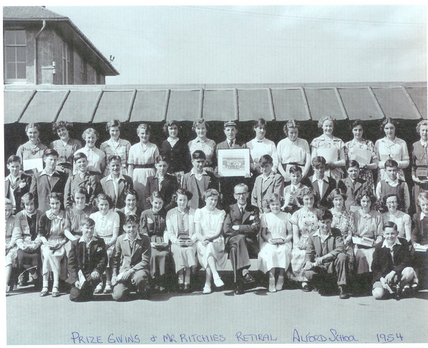 Prize Giving and Mr Ritchie's Retirement, Alford