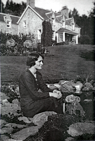 Annie Donald at Craggan, Ballater