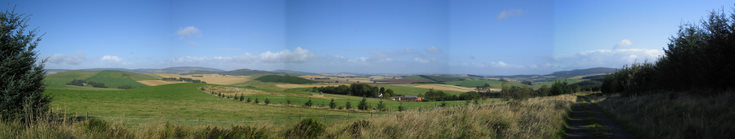 Bennachie from Knocksaul