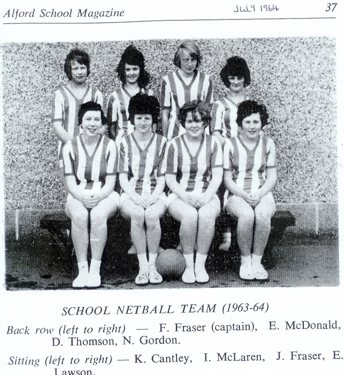 Alford School Netball Team