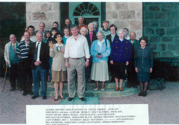 Alford History Group at Castle Forbes