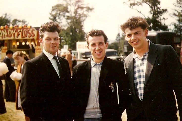 Three fine young loons at Alford Show