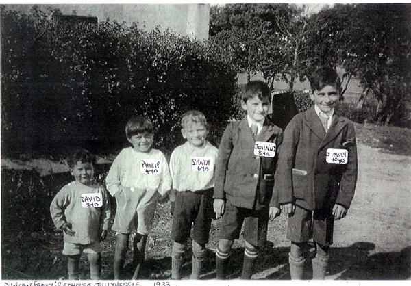 Duncan Family, Redhouse, Tullynessle