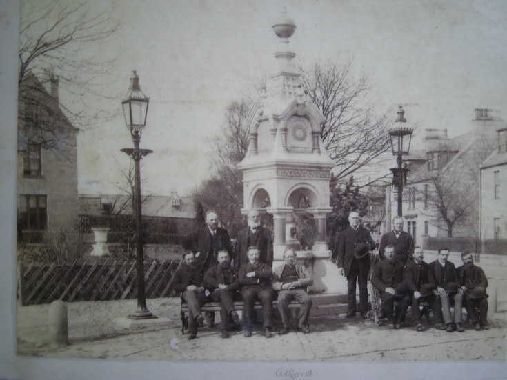 Civic Dignitaries at the Alford Fountain