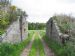 Remains of former railway bridge at Whitehouse.