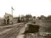 Alford signalbox and Alford bound train.